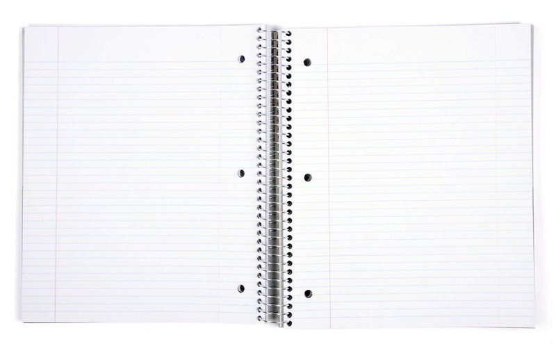 Mintra Office Durable Spiral Notebooks, 5 Subject (Teal, College Ruled 1pk) - Image 2
